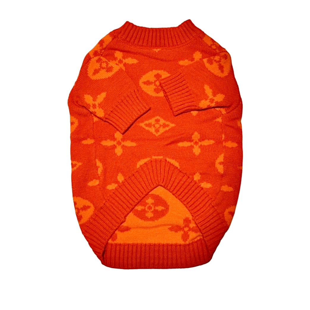 Pumpkin spice - knit sweater